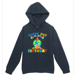 Cute Earth Day Is My Birthday April 22nd Bgiftday Environtal Gift Urban Pullover Hoodie