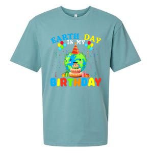 Cute Earth Day Is My Birthday April 22nd Bgiftday Environtal Gift Sueded Cloud Jersey T-Shirt