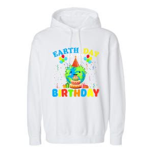 Cute Earth Day Is My Birthday April 22nd Bgiftday Environtal Gift Garment-Dyed Fleece Hoodie