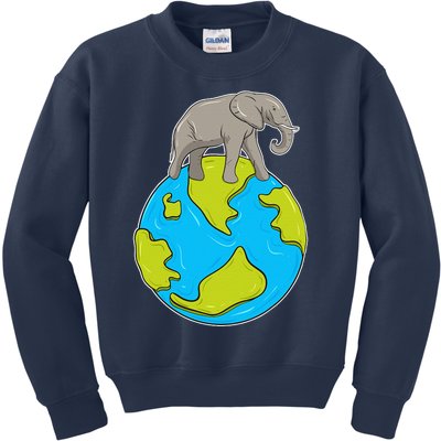 Celebrate Earth Day Every Day Save Plants Animals Wildlife Kids Sweatshirt