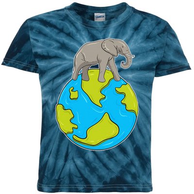 Celebrate Earth Day Every Day Save Plants Animals Wildlife Kids Tie-Dye T-Shirt