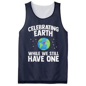 Celebrating Earth Day Science Recycle Environment Mesh Reversible Basketball Jersey Tank