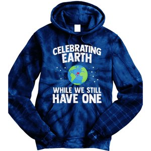 Celebrating Earth Day Science Recycle Environment Tie Dye Hoodie