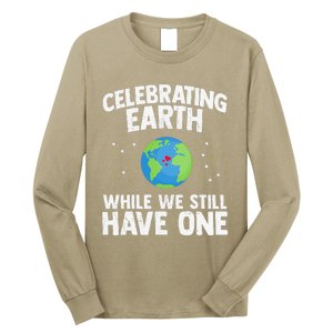 Celebrating Earth Day Science Recycle Environment Long Sleeve Shirt