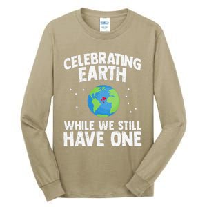 Celebrating Earth Day Science Recycle Environment Tall Long Sleeve T-Shirt