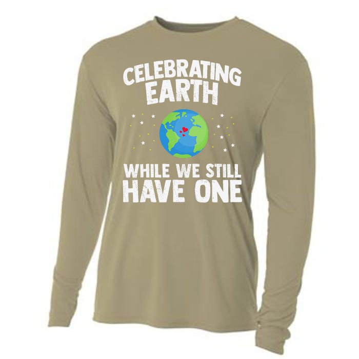 Celebrating Earth Day Science Recycle Environment Cooling Performance Long Sleeve Crew