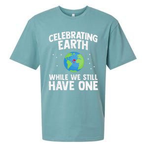 Celebrating Earth Day Science Recycle Environment Sueded Cloud Jersey T-Shirt