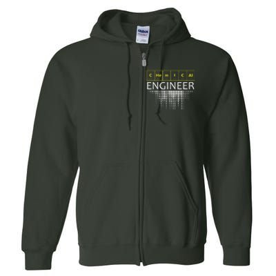 Chemical Engineer Engineering Gifts Full Zip Hoodie