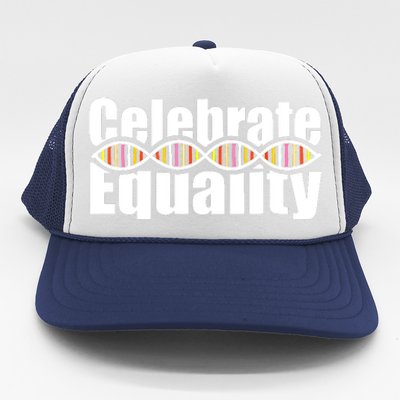 Celebrate Equality Equal Design Civil Rights Trucker Hat