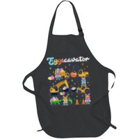 Cute Easter Eggscavator Construction Bunny Rabbits Apron