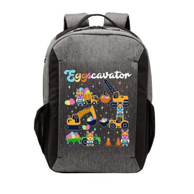Cute Easter Eggscavator Construction Bunny Rabbits Vector Backpack
