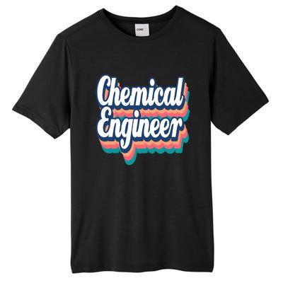 Chemical Engineer Engineering Major Retro Funny Gift Tall Fusion ChromaSoft Performance T-Shirt