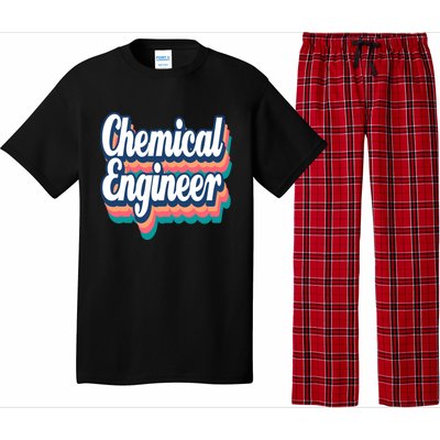 Chemical Engineer Engineering Major Retro Funny Gift Pajama Set