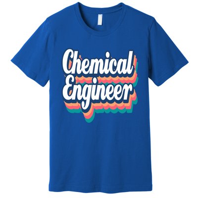 Chemical Engineer Engineering Major Retro Funny Gift Premium T-Shirt