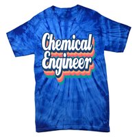 Chemical Engineer Engineering Major Retro Funny Gift Tie-Dye T-Shirt