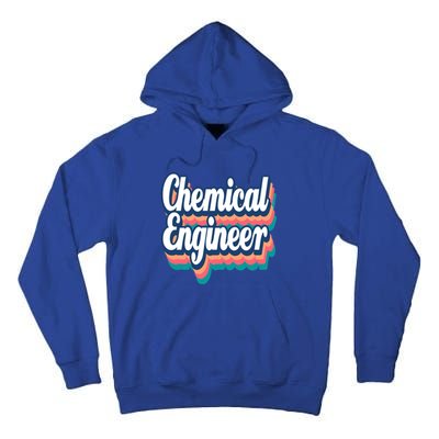 Chemical Engineer Engineering Major Retro Funny Gift Tall Hoodie