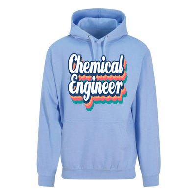 Chemical Engineer Engineering Major Retro Funny Gift Unisex Surf Hoodie