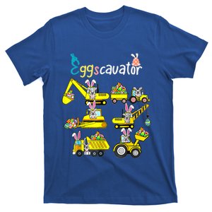 Construction Excavator Easter Day Egg Hunt Gift T-Shirt