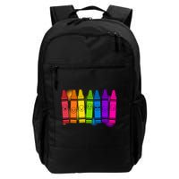 Cute Emotions Emoji Crayons Backpack