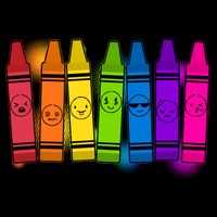 Cute Emotions Emoji Crayons Backpack