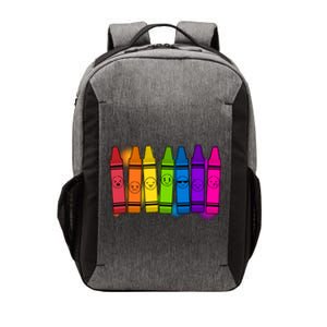 Cute Emotions Emoji Crayons Vector Backpack