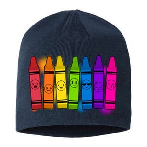 Cute Emotions Emoji Crayons Sustainable Beanie