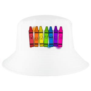 Cute Emotions Emoji Crayons Cool Comfort Performance Bucket Hat