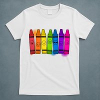Cute Emotions Emoji Crayons T-Shirt