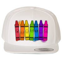 Cute Emotions Emoji Crayons Wool Snapback Cap