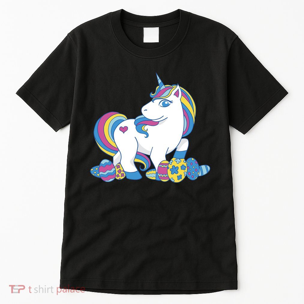 Cute Easter Eggs Unicorn Tall T-Shirt