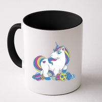 Cute Easter Eggs Unicorn Mug