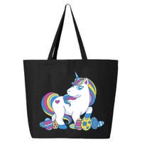 Cute Easter Eggs Unicorn 25L Jumbo Tote