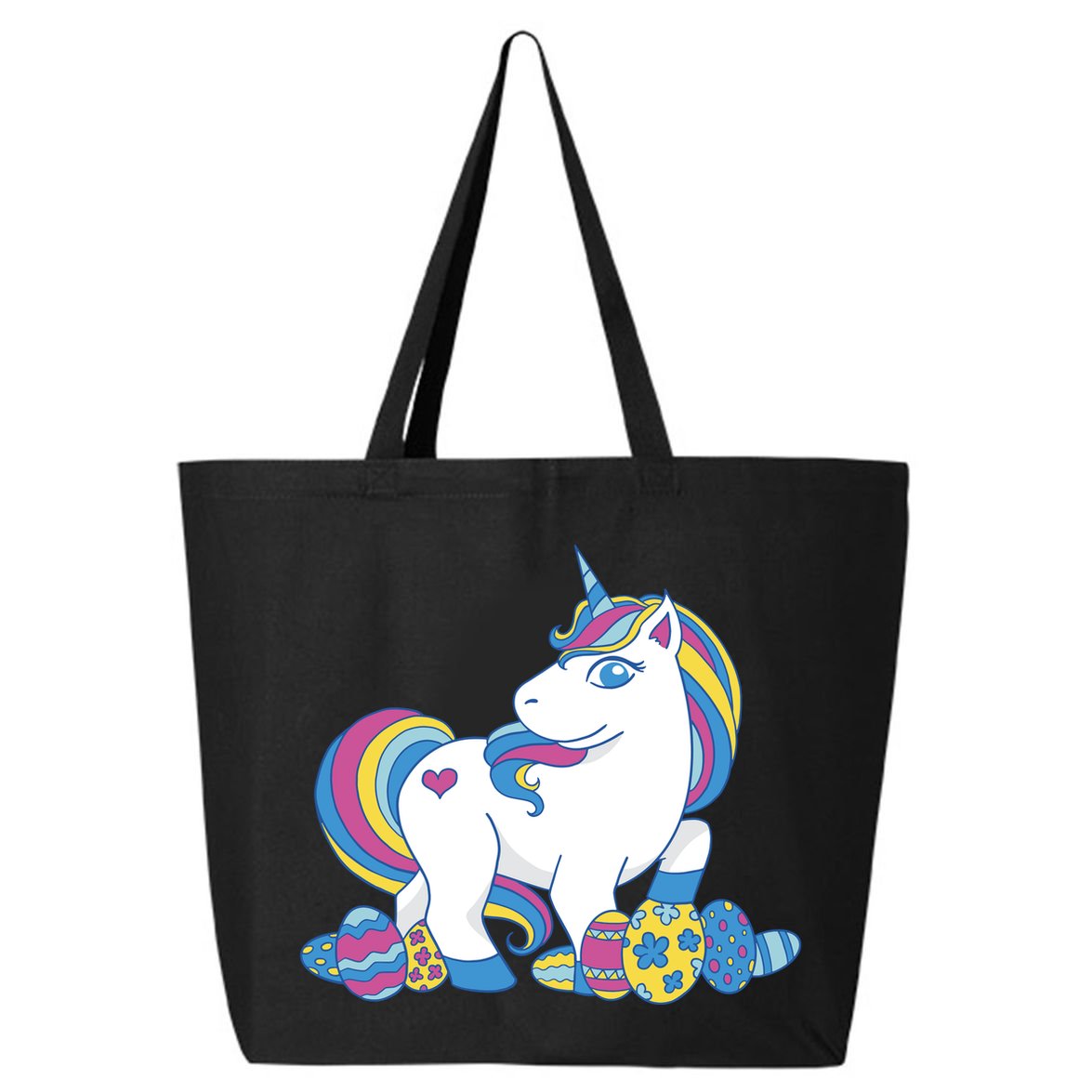 Cute Easter Eggs Unicorn 25L Jumbo Tote