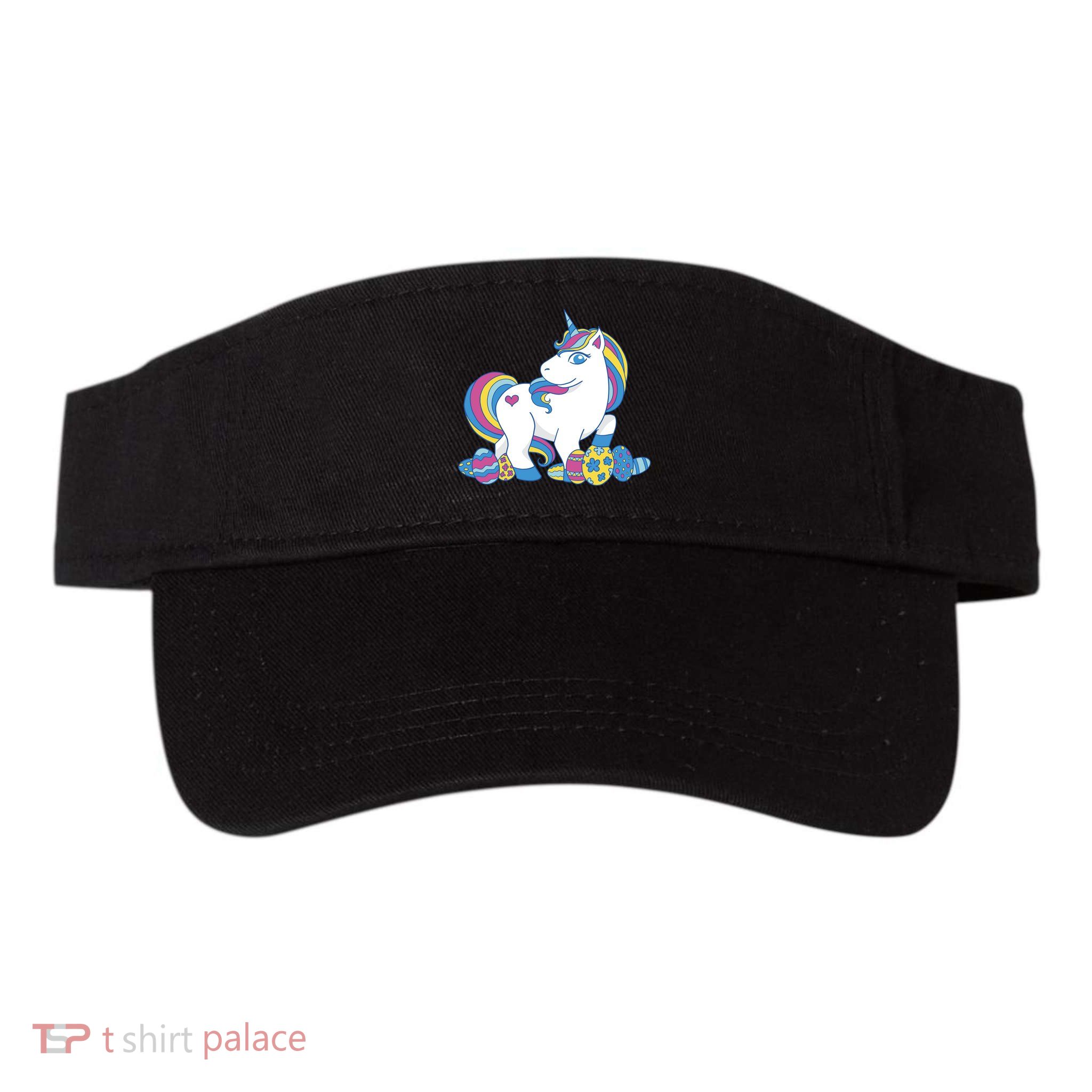 Cute Easter Eggs Unicorn Visor
