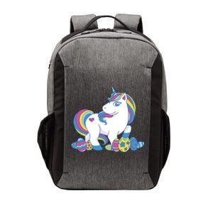 Cute Easter Eggs Unicorn Vector Backpack