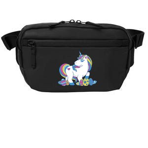 Cute Easter Eggs Unicorn Crossbody Pack