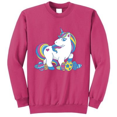Cute Easter Eggs Unicorn Sweatshirt