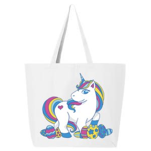 Cute Easter Eggs Unicorn 25L Jumbo Tote