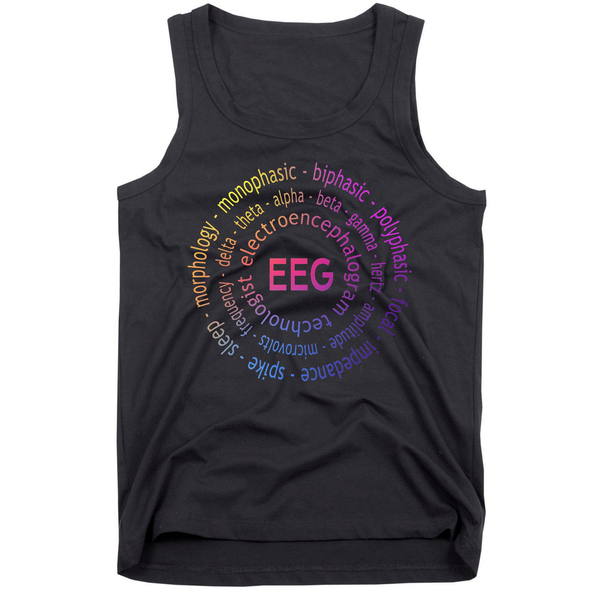 Colorful EEG - EEG Appreciation - EEG Pediatric Tank Top