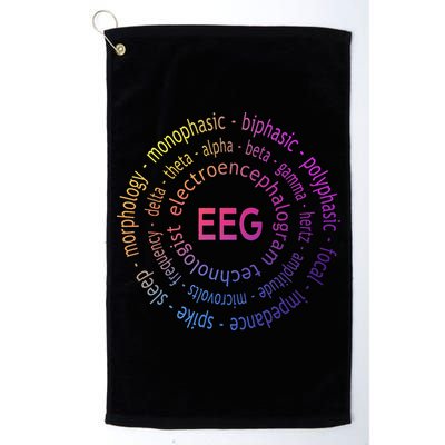 Colorful EEG - EEG Appreciation - EEG Pediatric Golf Towel
