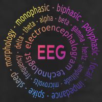 Colorful EEG - EEG Appreciation - EEG Pediatric Golf Towel