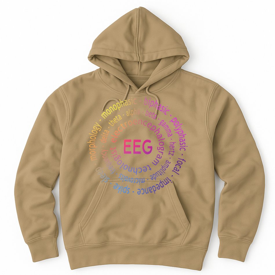 Colorful EEG - EEG Appreciation - EEG Pediatric Hoodie