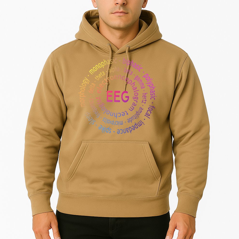 Colorful EEG - EEG Appreciation - EEG Pediatric Hoodie