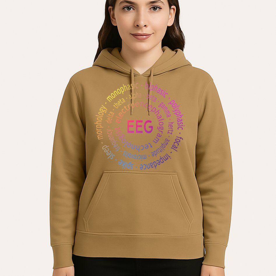 Colorful EEG - EEG Appreciation - EEG Pediatric Hoodie
