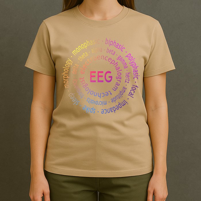 Colorful EEG - EEG Appreciation - EEG Pediatric T-Shirt