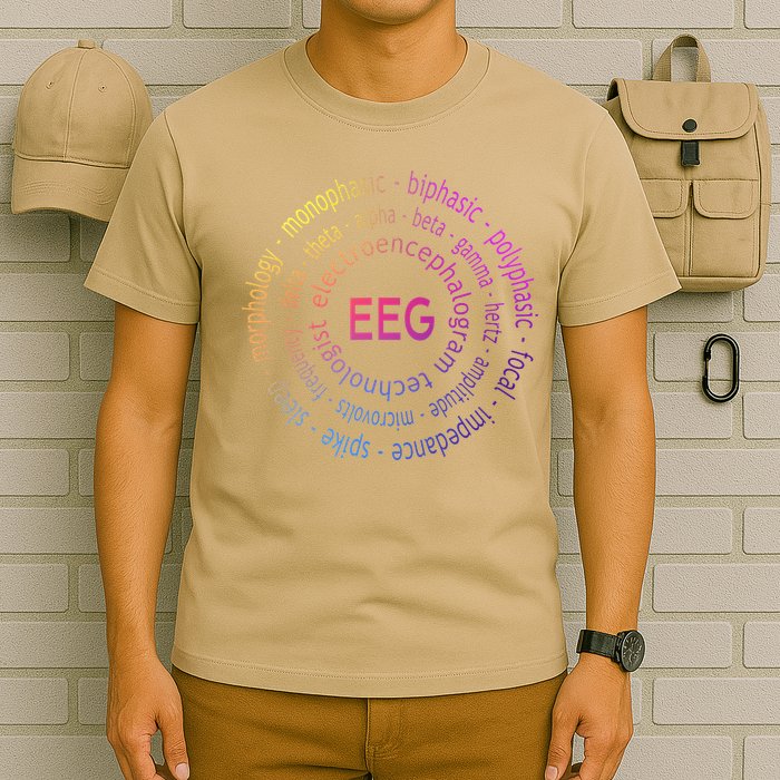 Colorful EEG - EEG Appreciation - EEG Pediatric T-Shirt