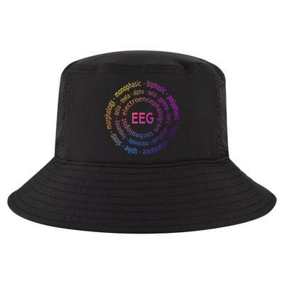 Colorful EEG - EEG Appreciation - EEG Pediatric Appreciation Cool Comfort Performance Bucket Hat