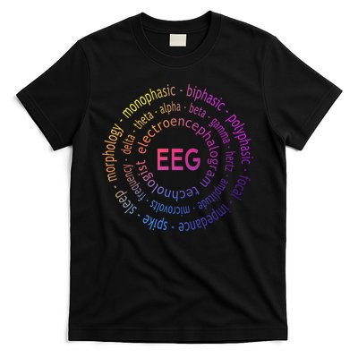 Colorful EEG - EEG Appreciation - EEG Pediatric Appreciation T-Shirt