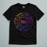 Colorful EEG - EEG Appreciation - EEG Pediatric Appreciation T-Shirt