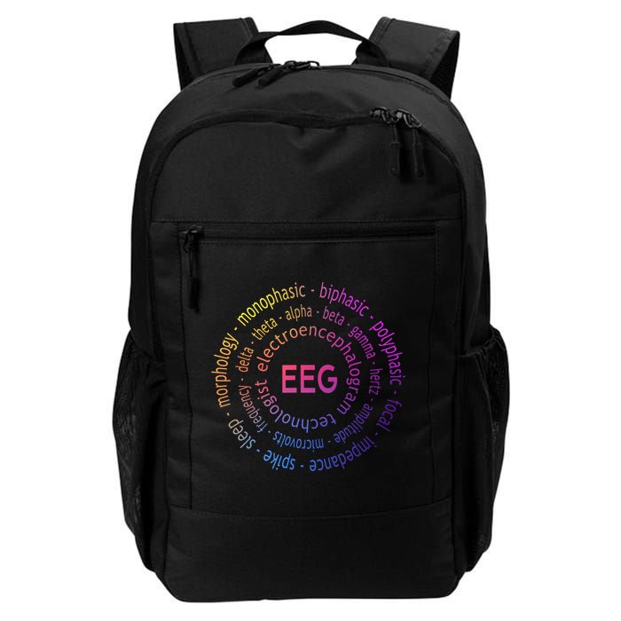 Colorful EEG - EEG Appreciation - EEG Pediatric Appreciation Backpack